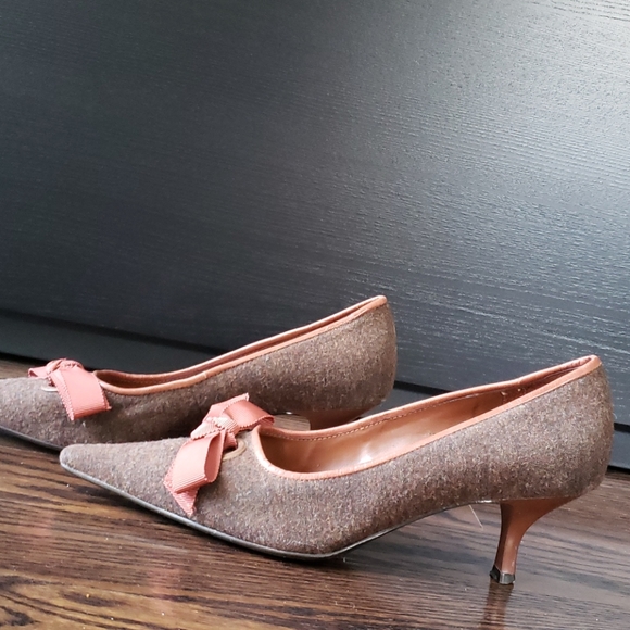 Enzo Angiolini tweed kitten heels size 5M - Picture 4 of 4